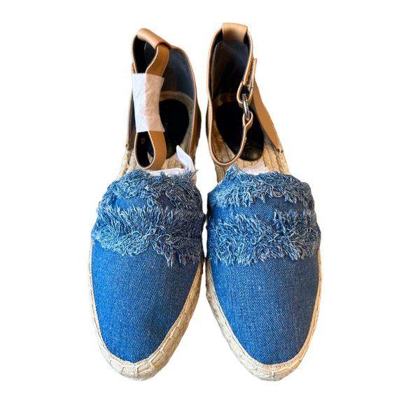 NIB REBECCA MINKOFF VICKY EMBROIDERED ESPADRILLE FLATS - Picture 6 of 8